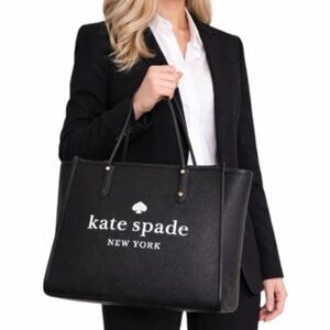 Kate Pebbled Leather Black NWT $399